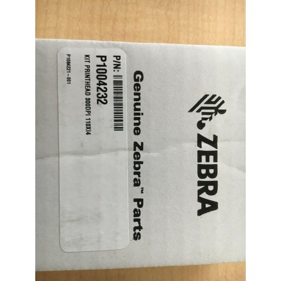 Zebra Genuine 300dpi Printhead for 110Xi4 printer  #P1004232 - Brand New Unopen