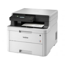 Brother - HL-L3290CDW Wireless Color All-In-One Laser Printer - White