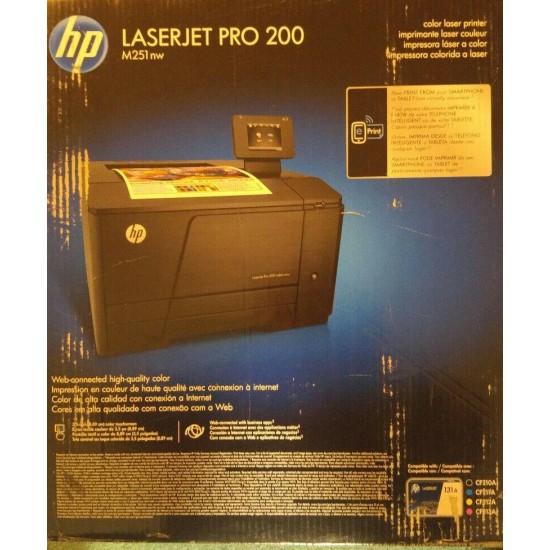 HP LaserJet Pro 200 M251nw Workgroup Laser Printer