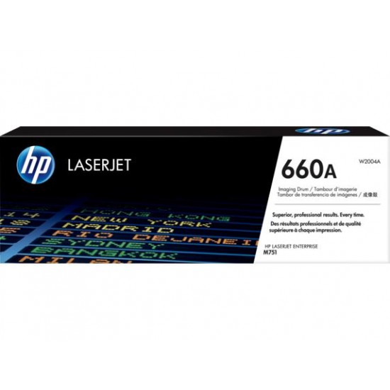 HP 660A Original LaserJet Imaging Drum, Black, cyan, magenta, yellow (W2004A)