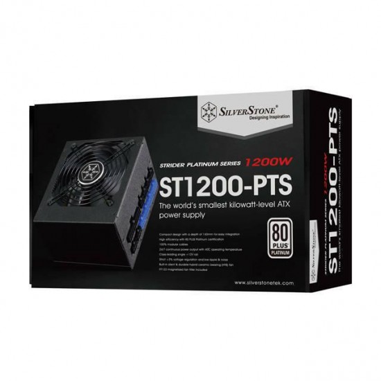 SilverStone  SST-ST1200-PTS 1200W 80 PLUS Platinum  Full Modular  Power Supply