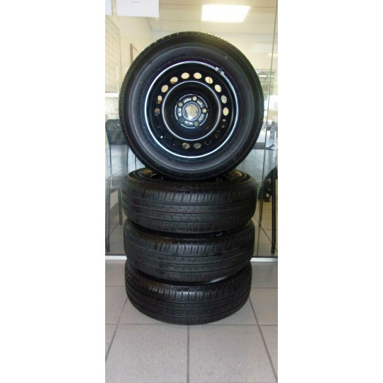 SET OF 4 TIRES & RIMS VW GOL/JETTA