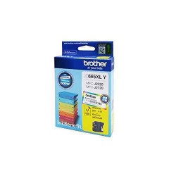 Brother LC 665XLY Yellow Ink Cartridge