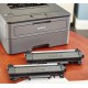 Brother - HL-L2370DW XL Wireless Black-and-White Laser Printer - Gray