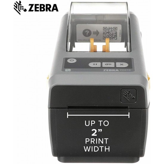 New In Box Zebra ZD410 Direct Thermal Barcode Label Printer Tested USB WiFi