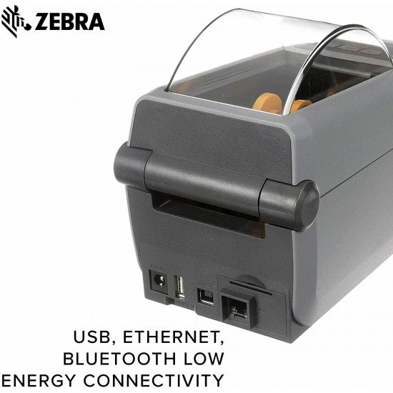 New In Box Zebra ZD410 Direct Thermal Barcode Label Printer Tested USB WiFi