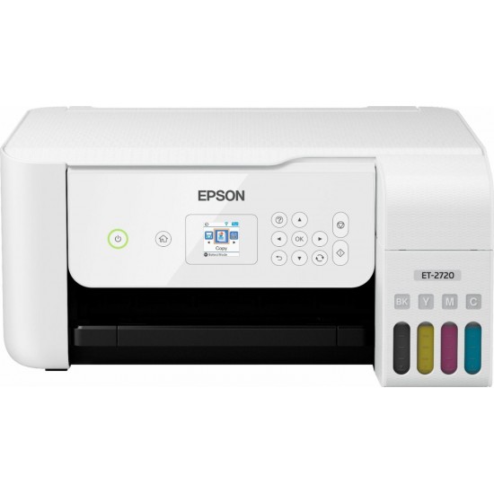 Brand Epson EcoTank ET-2720 Wireless All-in-One Inkjet Printer White Box Open