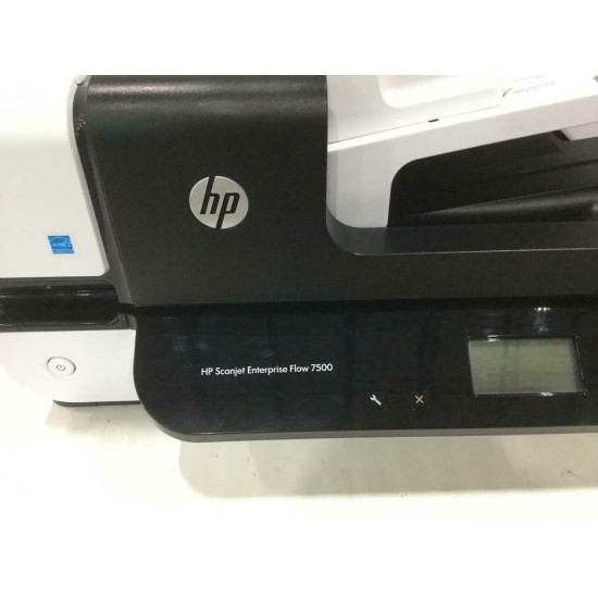 HP Scanjet Enterprise Flow 7500 Flatbed Scanner with Power Adapter / L2725 - VGC