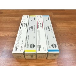 Genuine Canon GPR-51 CMYK Toner for iR Advanced C250 C350 - FedEx 2Day Air!!