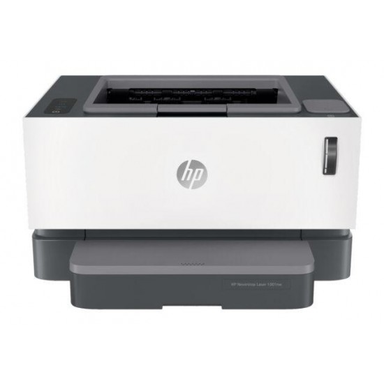 HP - Neverstop 1001nw Wireless Black-And-White Laser Printer - White