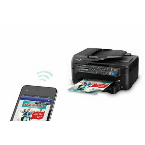 Brand New EPSON WF-2750 All-in-One Wireless Color Printer, Scanner, Copier & Fax