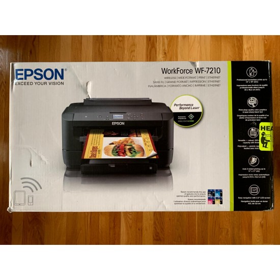 Epson Workforce Wf 7210 Inkjet Photo Printer Black 1788