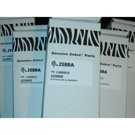 NEW Zebra G22000M Printhead - Zebra Factory Sealed - For 220 Xi II, III Series