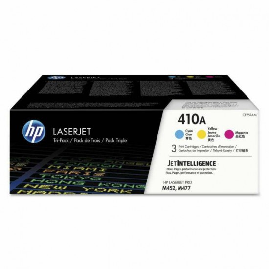 HP 410A (CF251AM) Toner Cartridge - Combo Pack