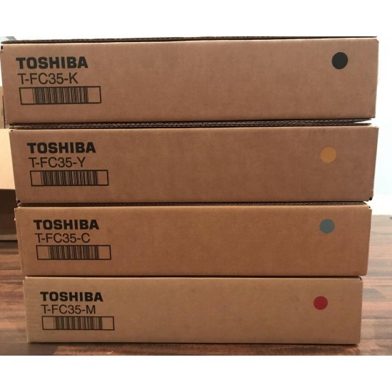 Toshiba Genuine Set Of T-FC35-K Toners + 1 Magenta