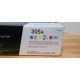 New! Genuine HP 305A CF370AM Toner Cartridges - Tri-Pack: Cyan, Magenta, Yellow