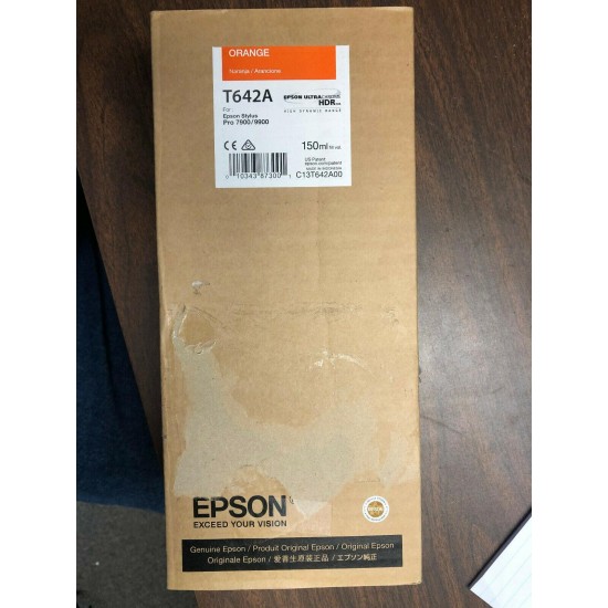 HUGE Lot of 12 EPSON  OEM Inks for 7900 / 9900 Printers NEW IN BOXES