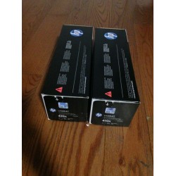 Genuine HP CF410X 410X DUAL PACK CF410XD FAST FREE SHIP, FREE RETURN, NO HASSLE