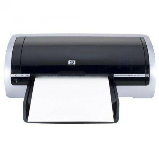 HP DeskJet 5650 Printer- Adapter-USB-Full tray-CD--REFURBISHED Grade A !!!