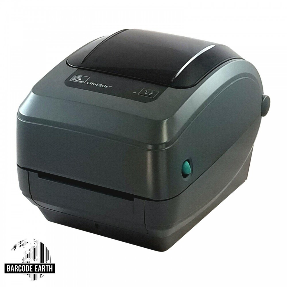 Zebra Gk420t Thermal Barcode Printer Usb And Ethernet Labels 7387