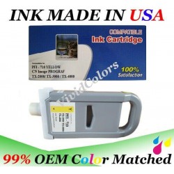 5 PK PFI-710 Ink Set Compatible For Canon ImagePROGRAF TX-2000 TX-3000 TX-4000