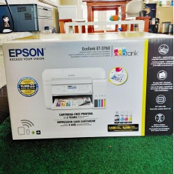 New Epson EcoTank ET-3760 Special Edition Wireless Printer