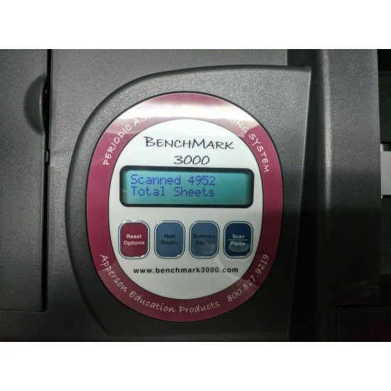 APPERSON BenchMark 3000 Scantron Test Scorer Scanner *4952 Scans*