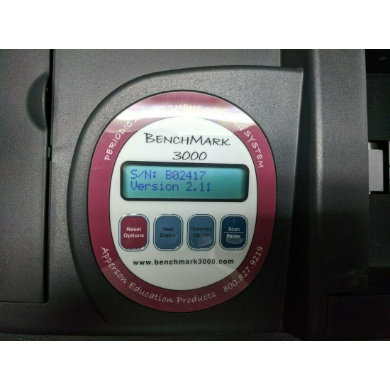 APPERSON BenchMark 3000 Scantron Test Scorer Scanner *4952 Scans*