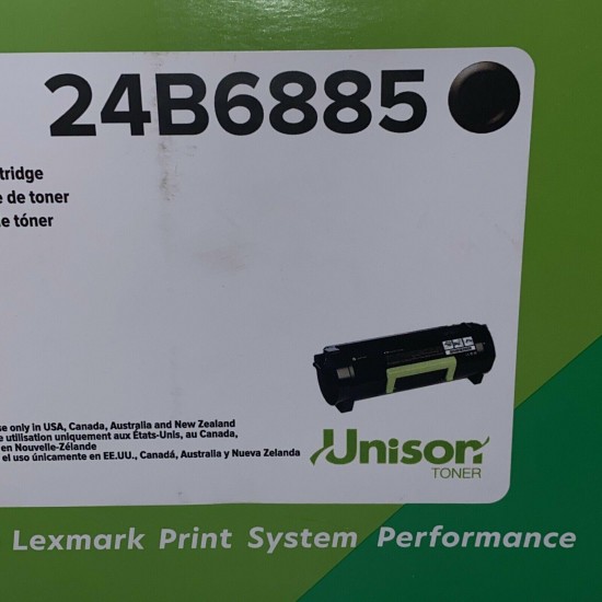 Lexmark 24B6885 Black Toner Cartridge