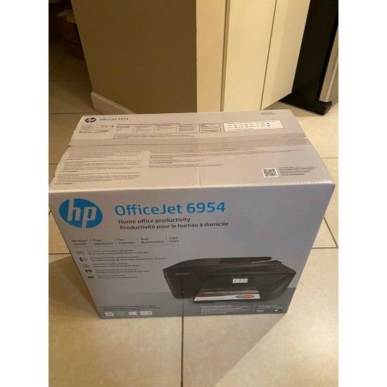 Brand New HP OfficeJet 6954 All In One Wireless Photo Printer Copy Scan Fax