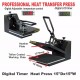 HEAT PRESS 15 X15 TRANSFER SUBLIMATION ++ CANON PRINTER T-SHIRT PRINT STARTER