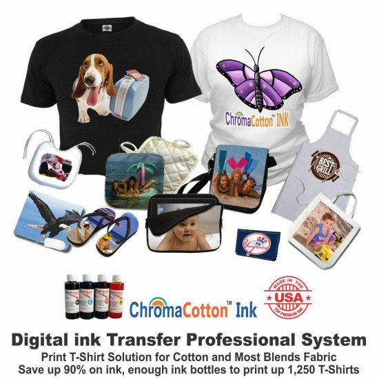 HEAT PRESS 15 X15 TRANSFER SUBLIMATION ++ CANON PRINTER T-SHIRT PRINT STARTER