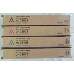 Genuine Ricoh Savin Lanier Toner SET MPC6003 MPC5503 MPC4503 MPC5504 MPC6004