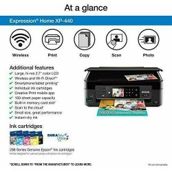 Brand New unopened Epson Expression Home XP-440 Multifunction Printer A