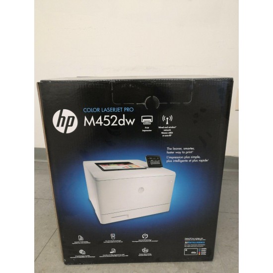 NEW HP Color LaserJet Pro M452dw Laser Printer