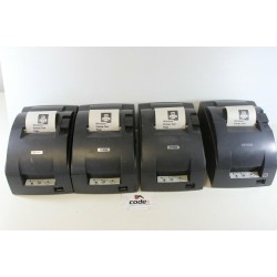 Lot of 4 Epson TM-U220b Thermal Printer, M188B U02 III FB 00 USB  Autocutter