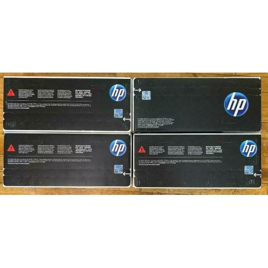 Genuine HP 657X  Set of 4 CF470X, CF471X, CF472X, CF473X Toner Cartridges Sealed