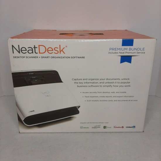 Brand New NeatDesk Desktop Scanner and Digital Filing System ND-1000