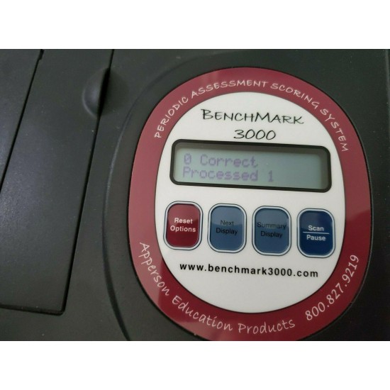 APPERSON BENCHMARK DATALINK 3000  SCANNING ASSESSMENT SCORING SCANNER