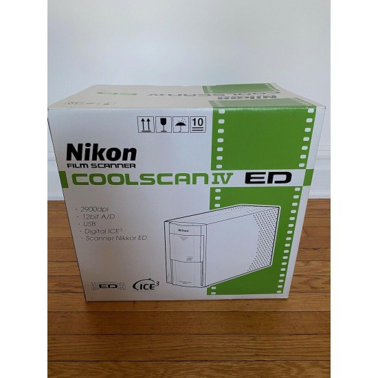 *NIKON CoolScan IV 4 ED LS-40 LS40 35mm Flim & Slide Scanner* Original Box/Discs