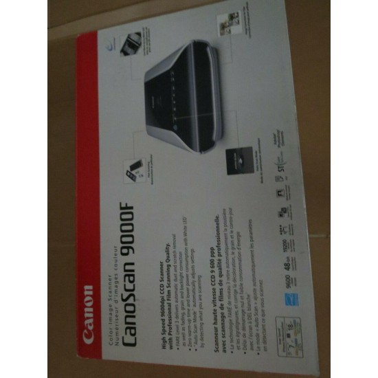 New Canon CanoScan 9000F Color Image Scanner Open Box