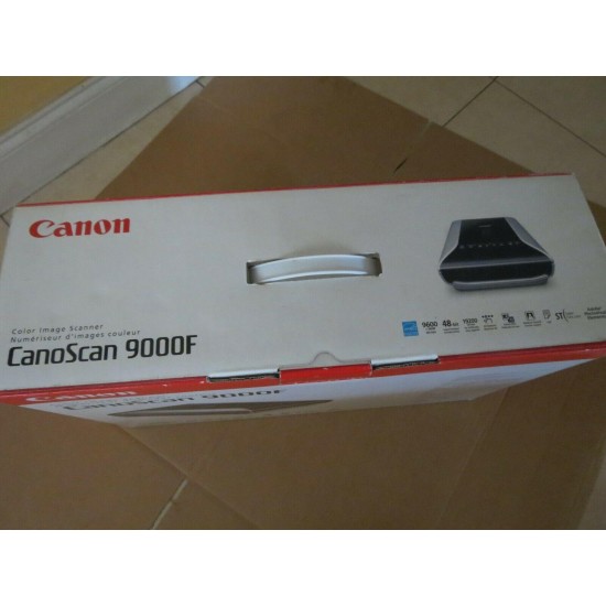 New Canon CanoScan 9000F Color Image Scanner Open Box