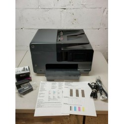 HP Officejet Pro 8610 All-In-One Full/Extra Ink! Only 1625 Pages! Fax/Scan/Copy