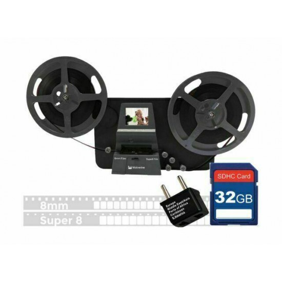 Wolverine Data Film2Digital MovieMaker-PRO 8mm and Super 8 Converter