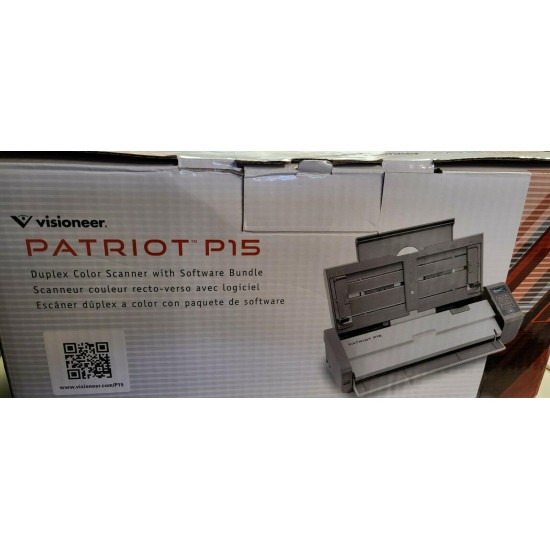 NEW VISIONEER PATRIOT P15 ADVANCED PROFESSIONAL PORTABLE MOBILE DOCUMENT SCANNER