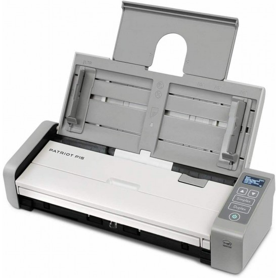 NEW VISIONEER PATRIOT P15 ADVANCED PROFESSIONAL PORTABLE MOBILE DOCUMENT SCANNER