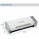 NEW VISIONEER PATRIOT P15 ADVANCED PROFESSIONAL PORTABLE MOBILE DOCUMENT SCANNER