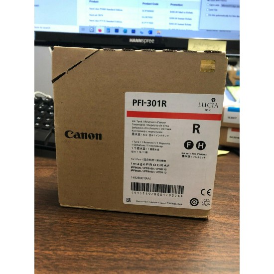 8 New OEM Canon inks for Pro-2000/4000/6000S, dates 12/18 or more recent