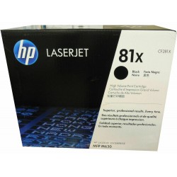 HP 81X Laserjet High Volume Toner Cartridge Brand New