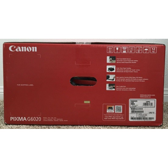 Canon PIXMA G6020 All-in-One Color Inkjet Wireless Printer